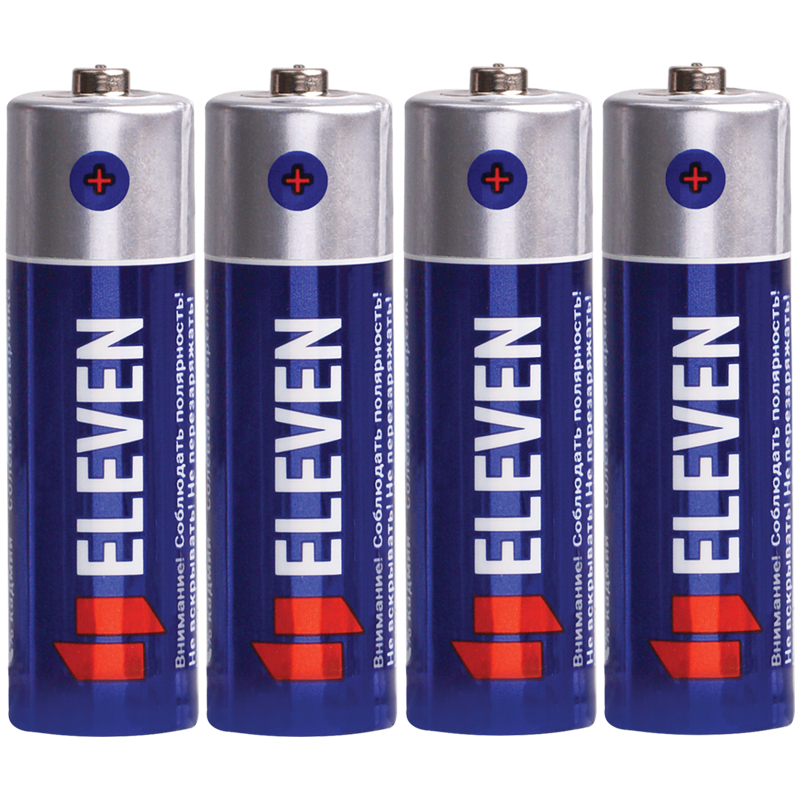 Батарейка Eleven AA (R6) солевая, SB4 ЦЕНА ЗА 1 ШТУКУ