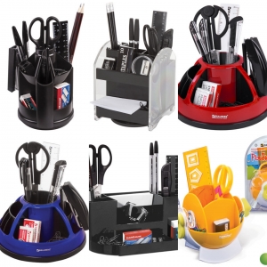 Канцелярские наборы пластиковые с наполнением