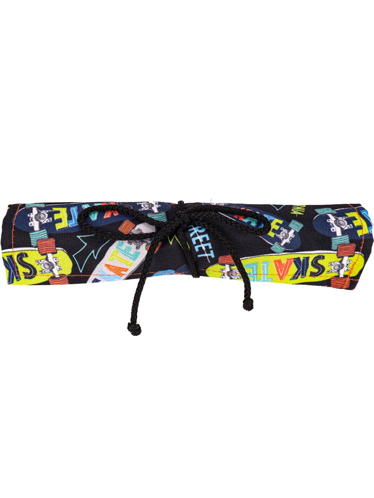 Пенал-скрутка МНОЖЕСТВО СКЕЙТОВ (ПН-5561) 200х50, печать на ткани