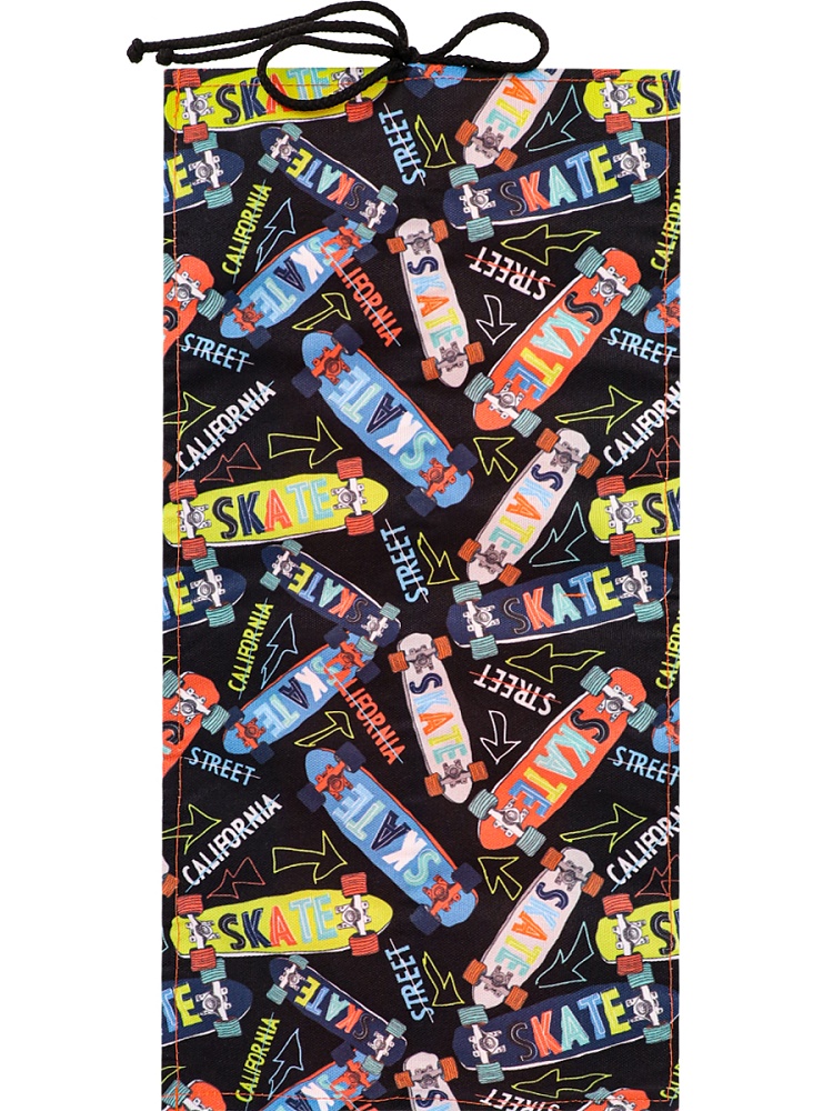 Пенал-скрутка МНОЖЕСТВО СКЕЙТОВ (ПН-5561) 200х50, печать на ткани