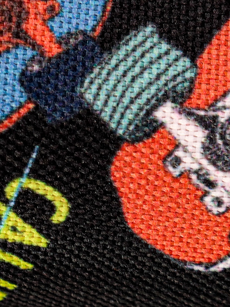 Пенал-скрутка МНОЖЕСТВО СКЕЙТОВ (ПН-5561) 200х50, печать на ткани