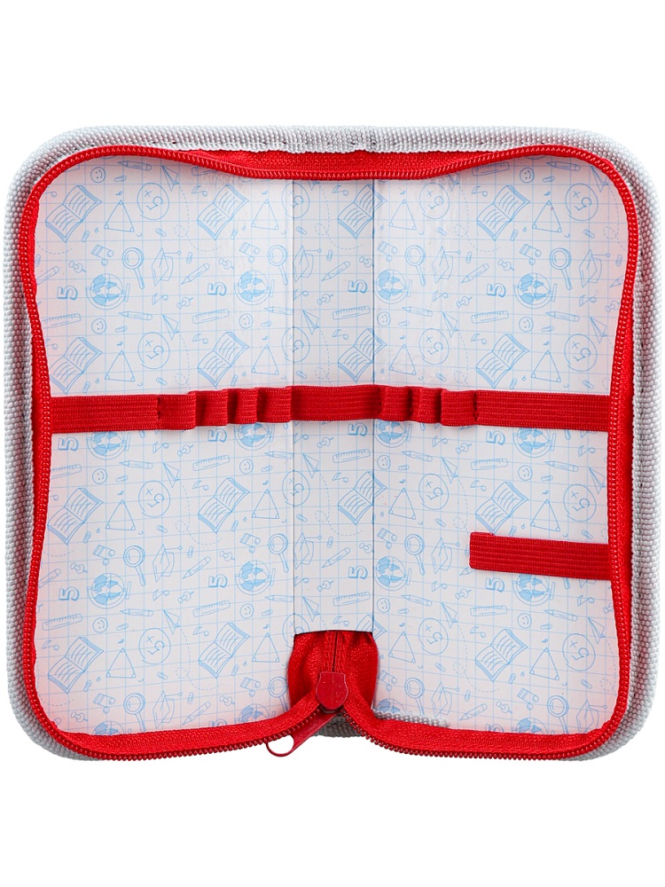 Пенал 1-секц, средний ДЕВОЧКА С КОТЁНКОМ НА РУКАХ (ПН-8089) 190х90, ламинированный карт