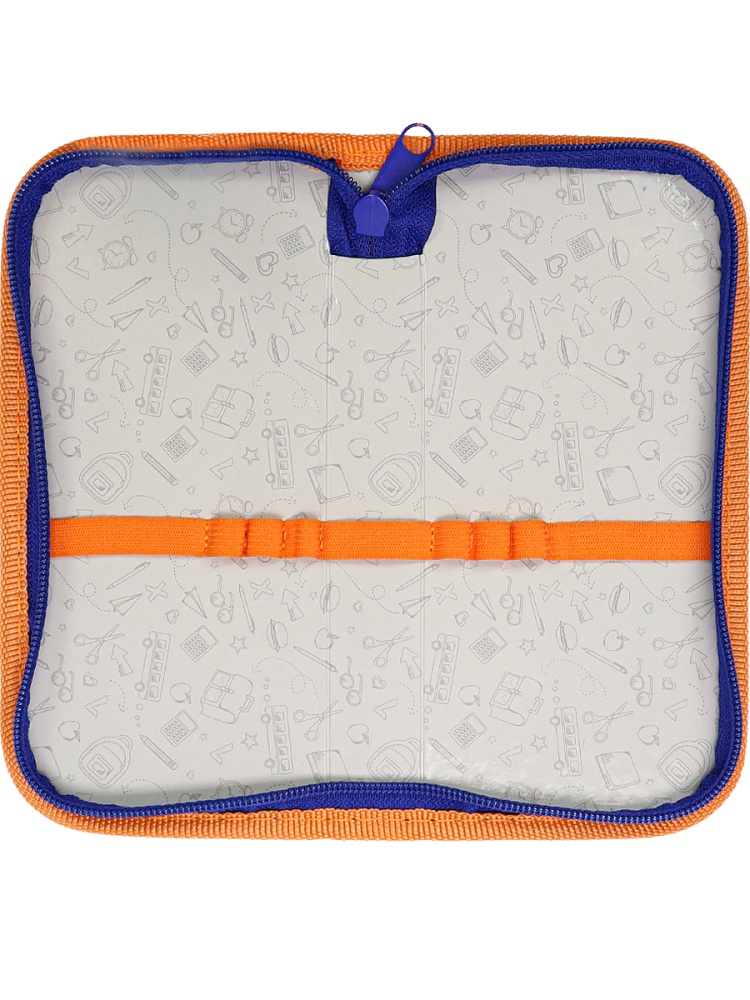 Пенал 1-секц, средний ФУТБОЛЬНЫЙ МЯЧ (ПН-1722) 190х90, ламинированный картон