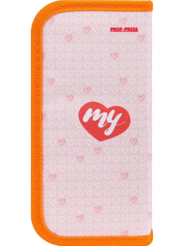 Пенал 1-секц, средний ДЕВОЧКА С ЩЕНОЧКОМ (ПН-7372) (190х90) (печать на ткани)