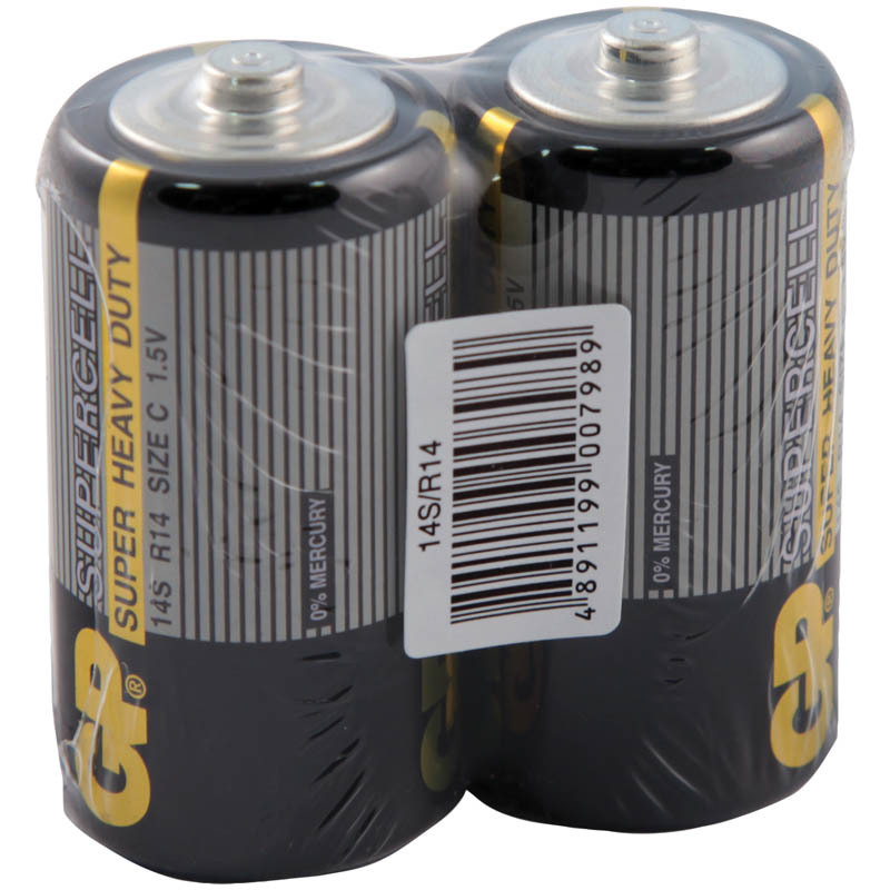 Батарейка GP Supercell C (R14) 14S OS2 ЦЕНА ЗА 1ШТ