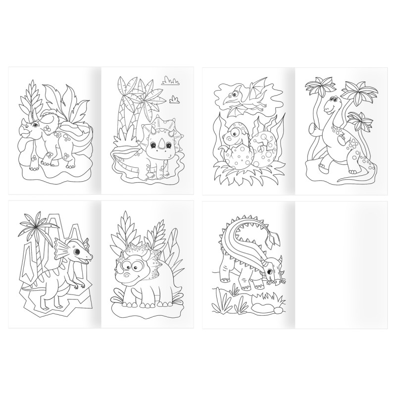 Раскраска А5, 16 стр., ТРИ СОВЫ "Для мальчиков"