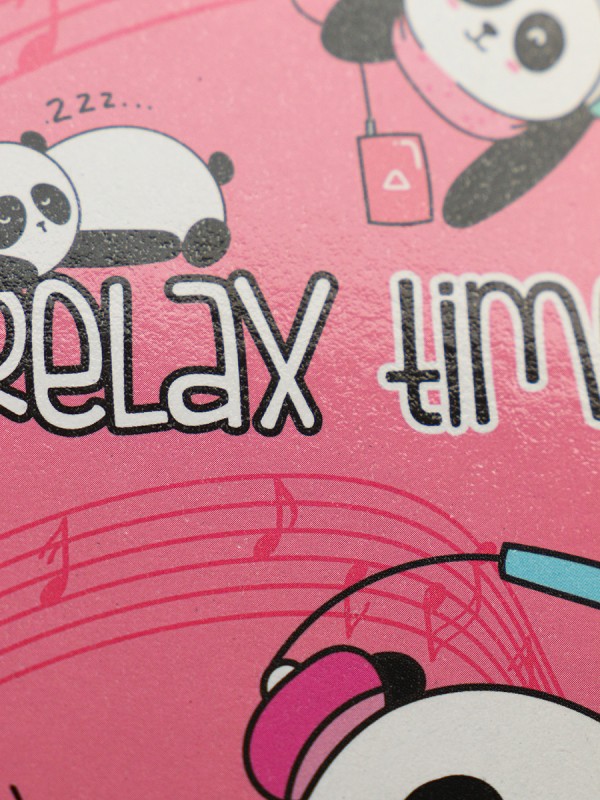 Пенал 1-секц, большой ПАНДА-МЕЛОМАН 190х115, ламинированный картон