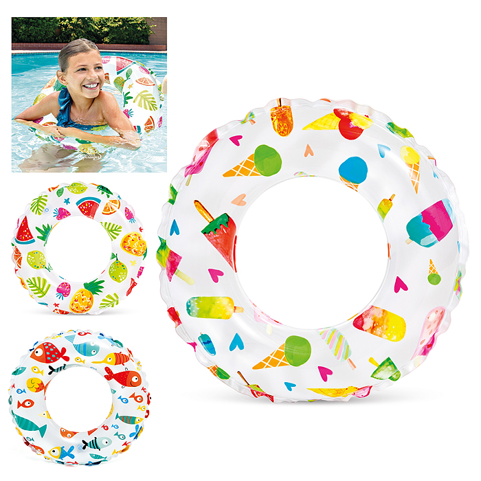 Круг для плавания «Яркий», d=51 см, от 3-6 лет, цвета МИКС, 59230NP INTEX