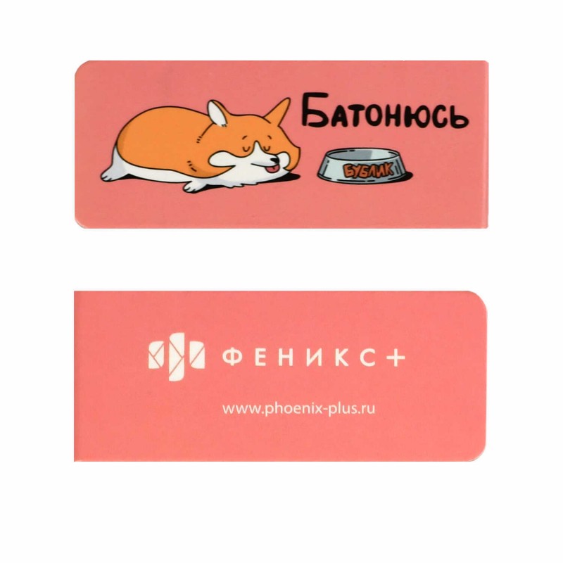 Набор закладок магнитных для книг арт. 70068 / 100 ГЕРОИ С ХАРАКТЕРОМ (4 шт. в наборе, размер 25х58 мм, материал: мелованная бумага, ферроагломерирова