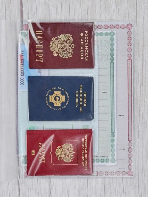 Папка органайзер для 1 комплекта документов (ПА4/1),апельсин 100 мкн с доп.ф ПА-3318