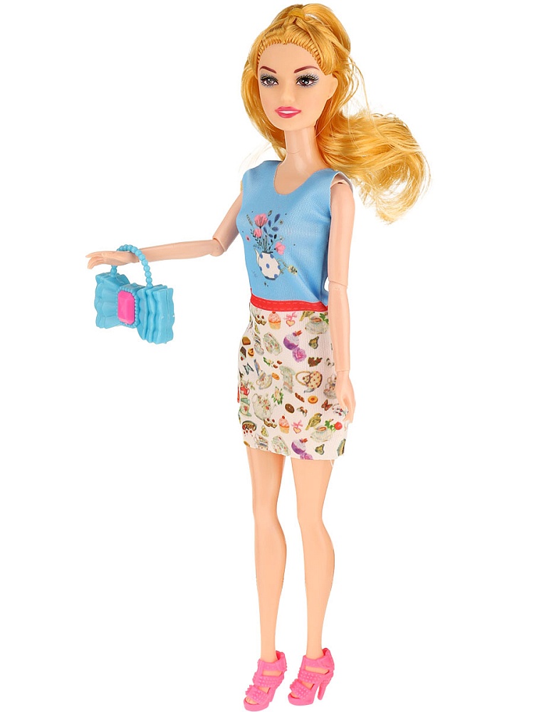 Кукла (28 см, с аксессуарами) 4 вида микс в пакете (арт. 2412621)