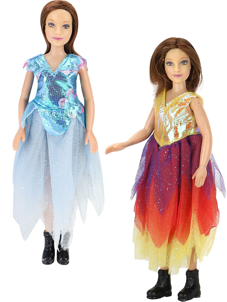 Кукла 17 см (7 видов микс, в пакете) (арт. ИК-0416)