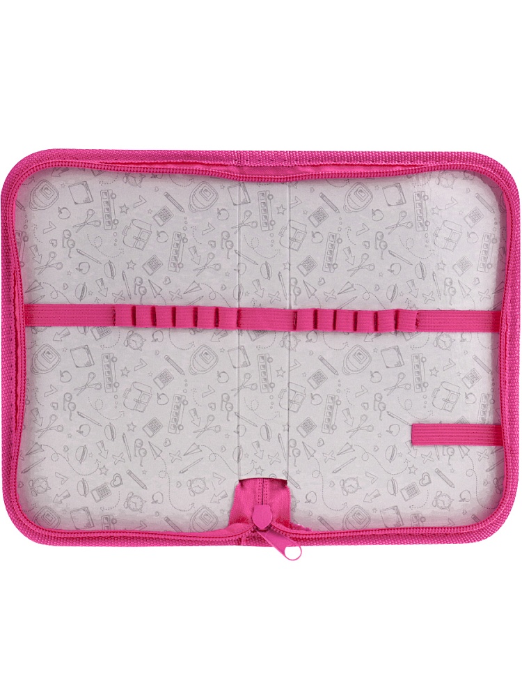 Пенал 1-секц, большой ИНОПЛАНЕТНЫЙ КОТИК (ПН-4952) 190х115, глянц.ламинир.,твин-лак, хол. фольга