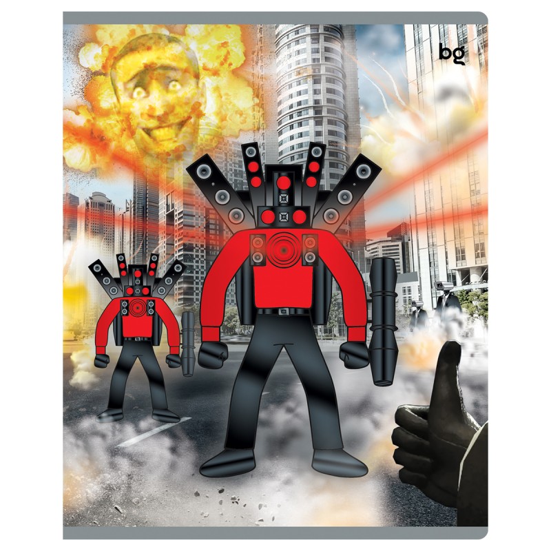 Тетрадь 48л., А5, клетка BG "Творчество"