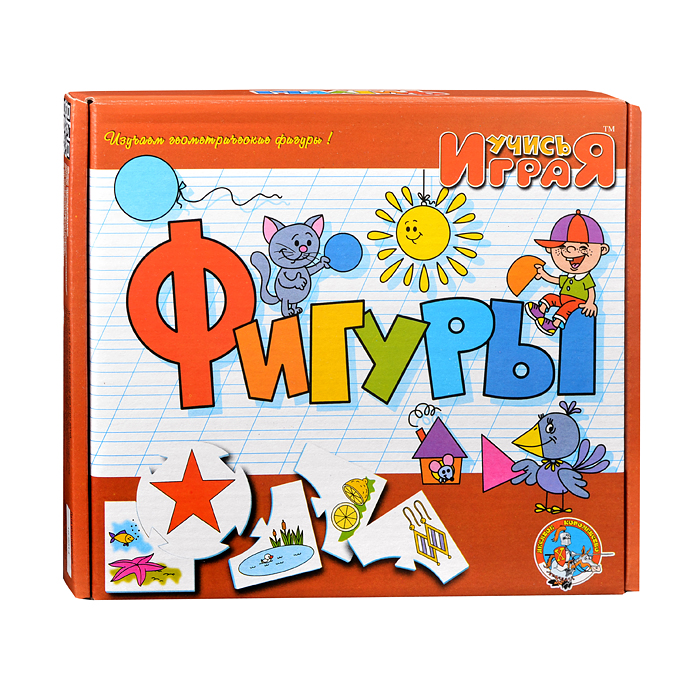 Игра обучающая Учись играя "Фигуры" 00058