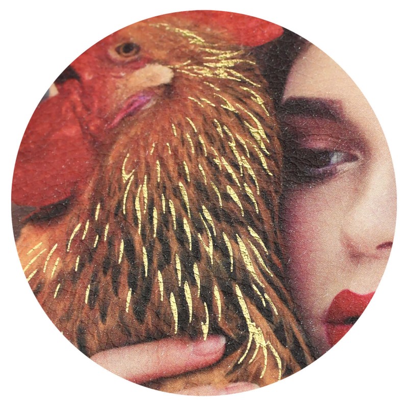 Ежедневник недатированный ESCALADA, #МАРГАРИТА КАРЕВА, А5, 120 л., арт. 70662/ 10 ЗОЛОТОЙ ПЕТУШОК (кожзам: 146x211 мм, мягкий переплёт, запаянный край