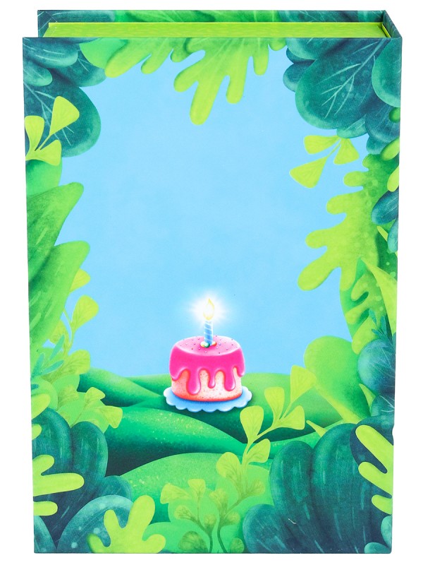 Коробка-книга "Лама" (120х180х50) КК-4837