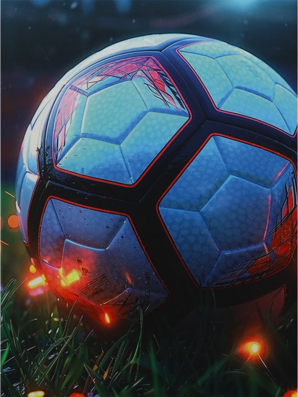 ЕЖЕДНЕВНИК А5,128л. МЯЧ НА ГАЗОНЕ (128-9898)7БЦ,софт-тач,лам,в.л,чер.ф,рез