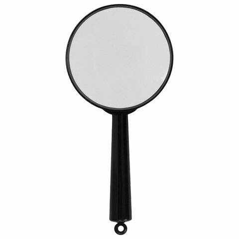 Лупа просмотровая BRAUBERG, диаметр 40 мм, увеличение 5