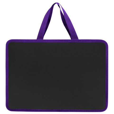 Папка на молнии с ручками ЮНЛАНДИЯ А4, 1 отделение, пластик, 80 мм, "Anime fan"