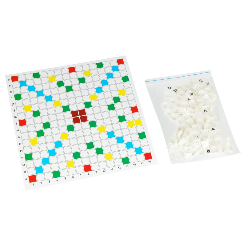 Игра настольная ТРИ СОВЫ "Словодел", 27*27см, картонная коробка НИ_54127