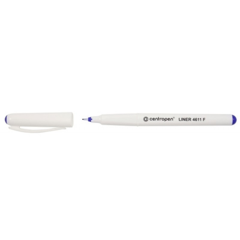Ручка капиллярная Centropen, толщина линии 0,3 мм, синий