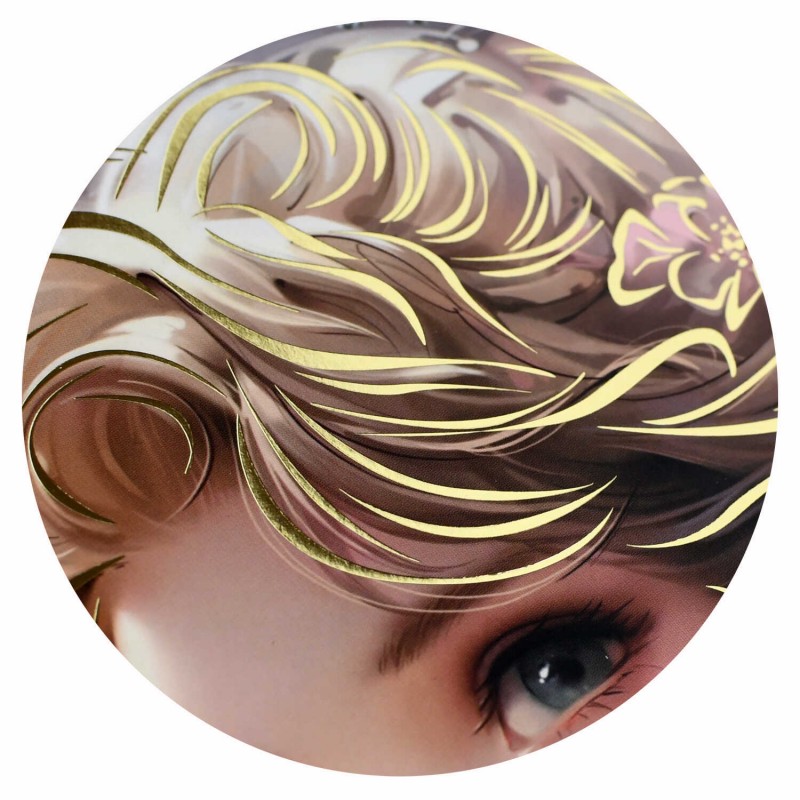 Альбом для рисования (Скетчпад) 185х250 мм, 30 л, блок - рисовальная бумага 160 г/м², арт. 70035 БЛОНДИНКА С КОТЕНКОМ /обложка полноцветная печать, гр