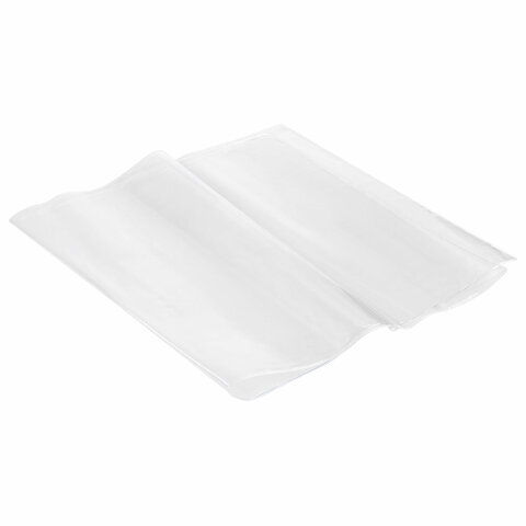 Обложка 295х560 ПВХ мм для учебников, тетрадей А4, контурных карт, атласов, ПИФАГОР, универсальная, 100 мкм