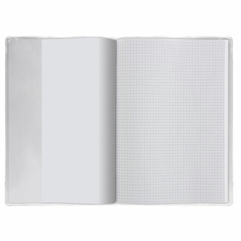 Обложка 295х560 ПВХ мм для учебников, тетрадей А4, контурных карт, атласов, ПИФАГОР, универсальная, 100 мкм