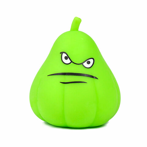 Игрушка-антистресс "ГРУША-ЗЛЮКА", 9х7 см, ассорти, 3 вида, дисплей, JOLLY JOT (ДЖОЛЛИ ДЖОТ)