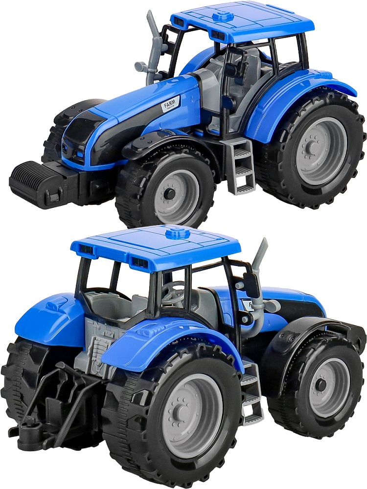 Трактор инерционный (цвет микс, 23х10,8х15 см, в коробке) (Арт. 2131556)