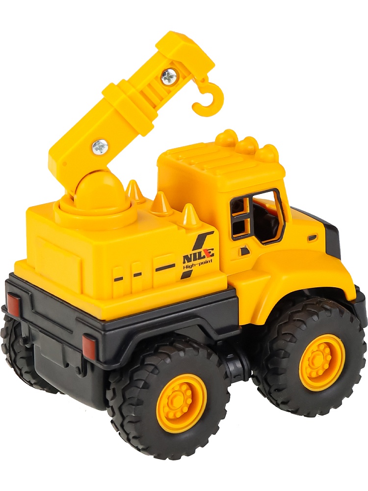 Строительная машина инерционная(крюк может поворачиваться на 360°, в пакете) (Арт. И-9429)