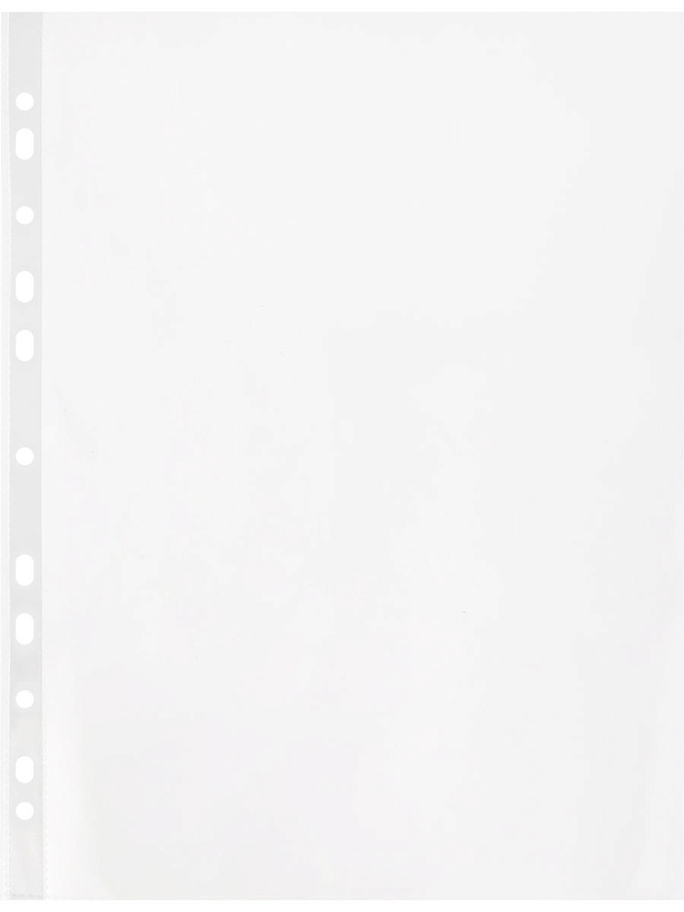 TM "WorldOffice" Папка-вкладыш с перфорацией А4+ "апельсиновая корка" (ВП-8921), 23 мкм, 100 шт