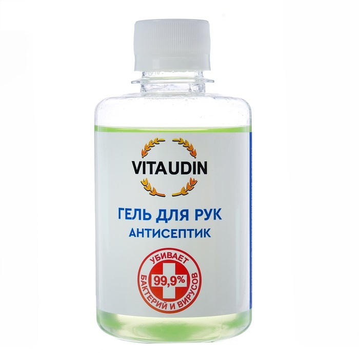 Антисептик гель спиртовой Vita Udin, 250 мл