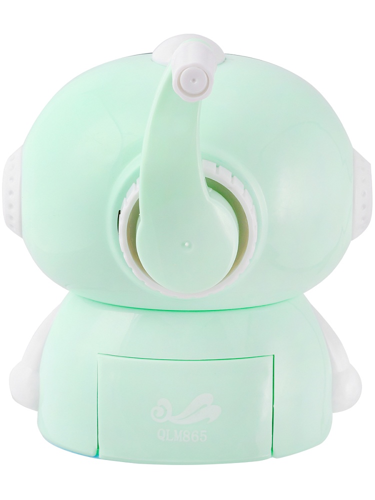 Точилка механическая 1 отв УДИВЛЕННЫЙ РОБОТ 87х87х98 (ТК-0139) с контейнером, ассорти