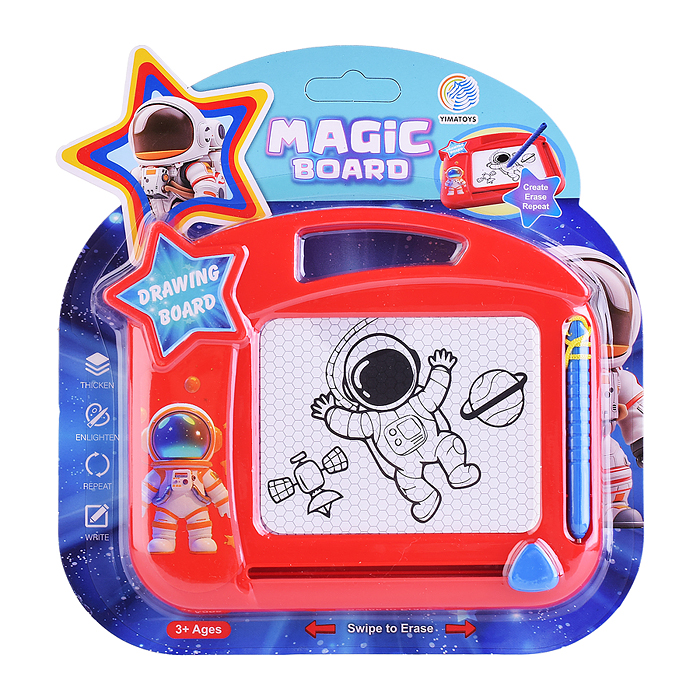 Доска магнитная "Космос" на листе