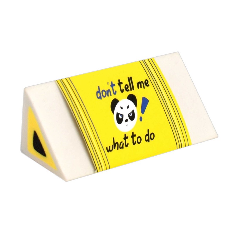 Ластик , арт.63632/ 24 ТВОЙ МЕССЕДЖ (шоу-бокс, 24 шт., ассорти, белый, желтый, зеленый, розовый, 18х25х64 мм, термопластичная резина, рисунок внутри л