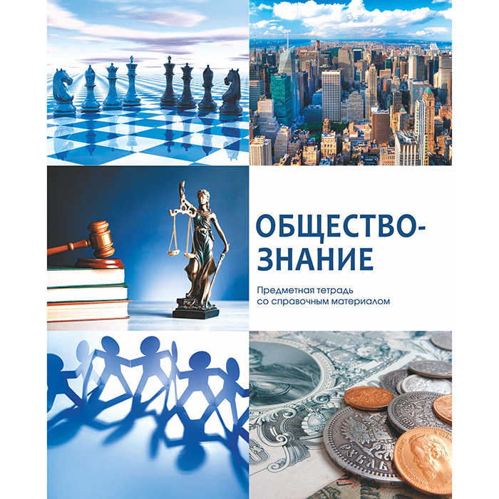 Предметная тетрадь 48л.клетка Краснокамск "Красота в деталях", обществознание