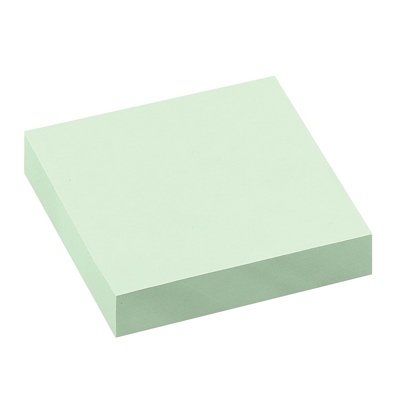 Самоклеящийся блок OfficeSpace 50*50мм, 100л., зеленый