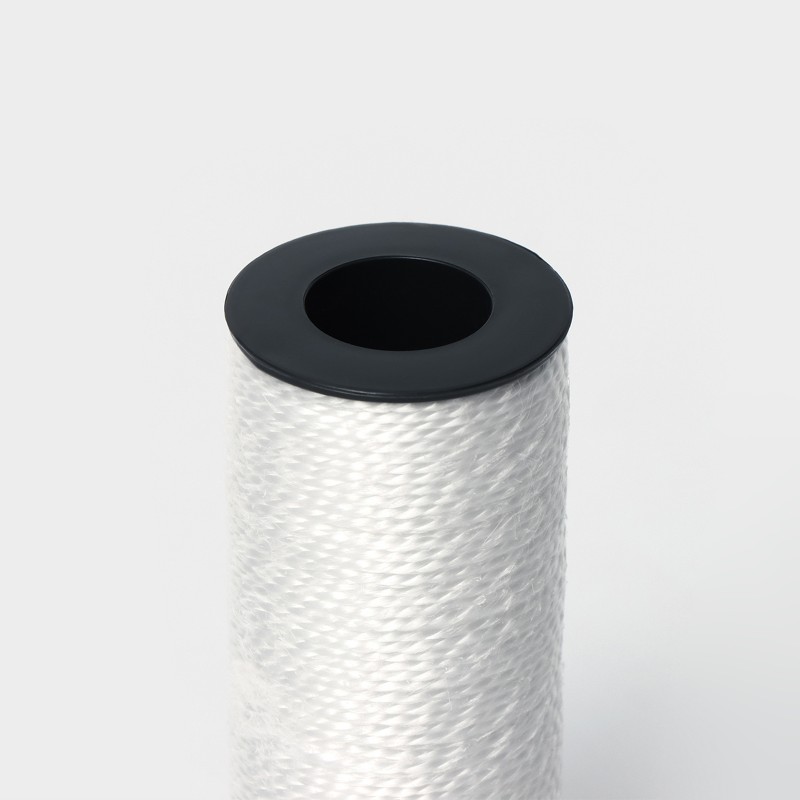 Нить кручёная 2-х прядная ПП, d=1,3 мм, 50 м, цвет белый 2259298