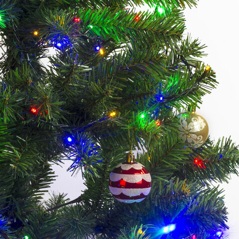 Электрогирлянда-нить комнат "Стандарт"10м100LEDмультицв.220V контрол ЗОЛОТАЯ СКАЗКА