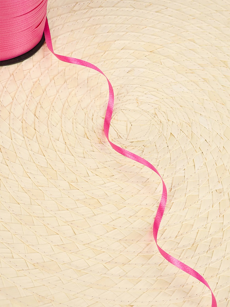 Лента декоративная фуксия 5мм*500м ЛД-1963