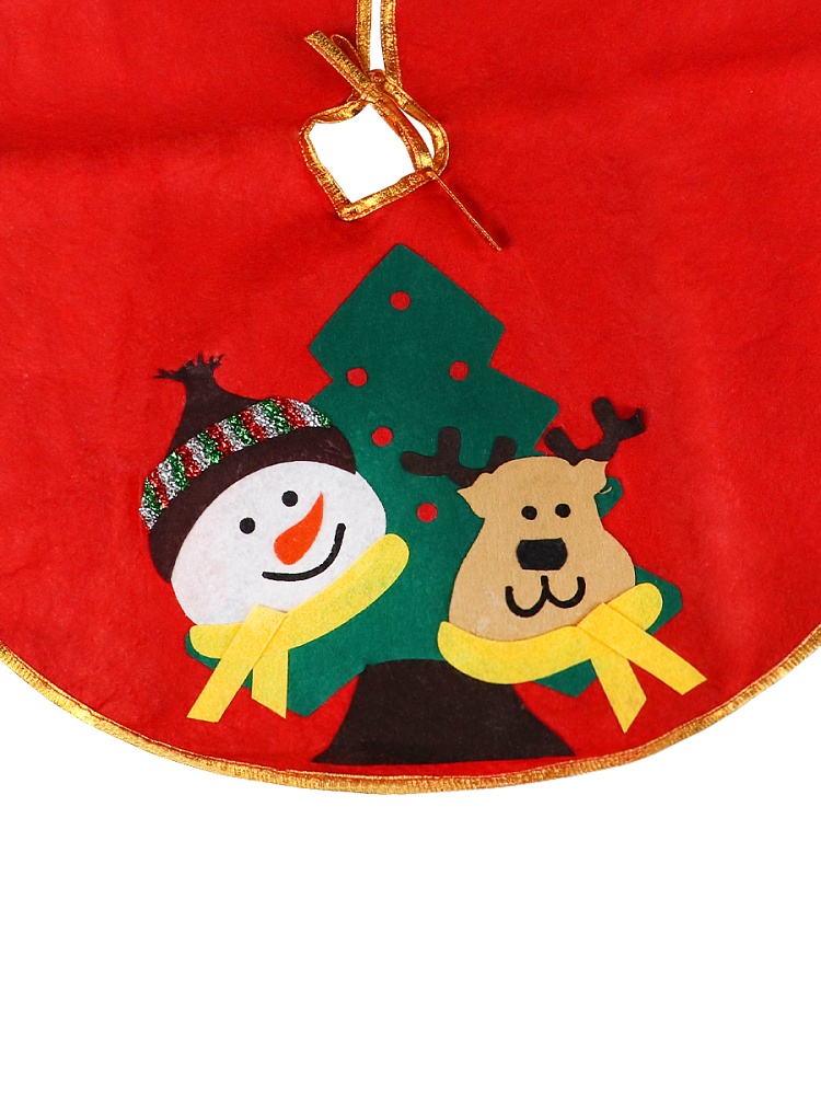 Коврик под елку Славный новый год, 90 см НУ-5327