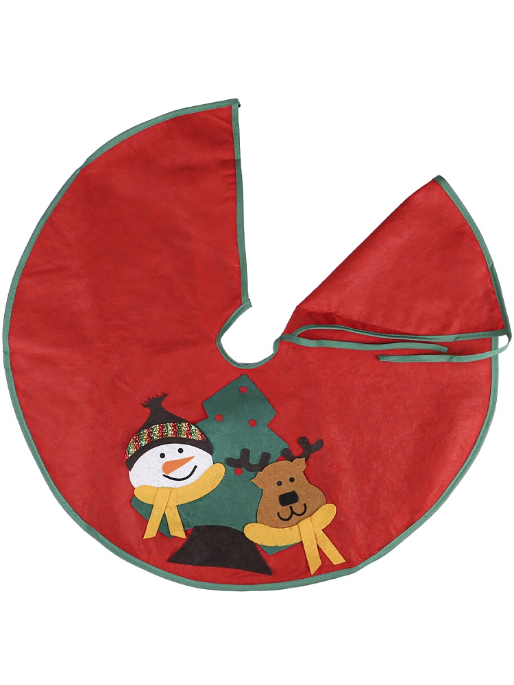 Коврик под елку Славный новый год, 90 см НУ-5327