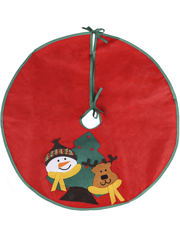 Коврик под елку Славный новый год, 90 см НУ-5327