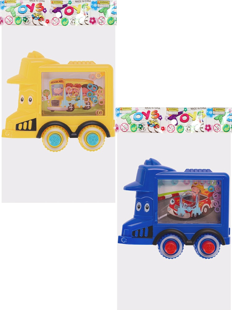 Водная игра с кольцами "Машинка", 11,2х10см, цвет микс ( Арт. ИГ-3571)