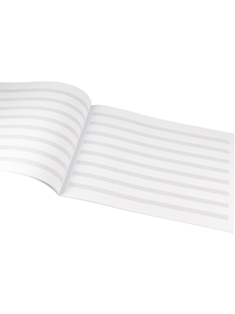 Тетрадь для нот А4 24л. альбомная КОСМИЧЕСКИЙ САКСОФОНИСТ (24-0192) (скрепка, цветная мелов.обл.)