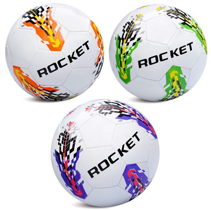 Мяч футбольный ROCKET, PVC, размер 5, 280 г R0131