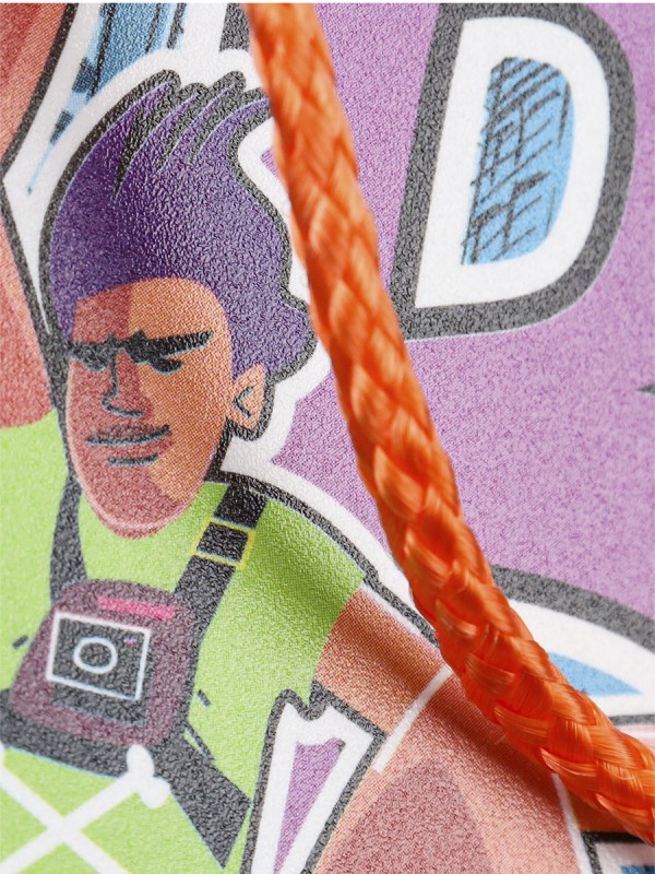 Папка детская на шнурке А4 УРБАН СКЕЙТ пластик