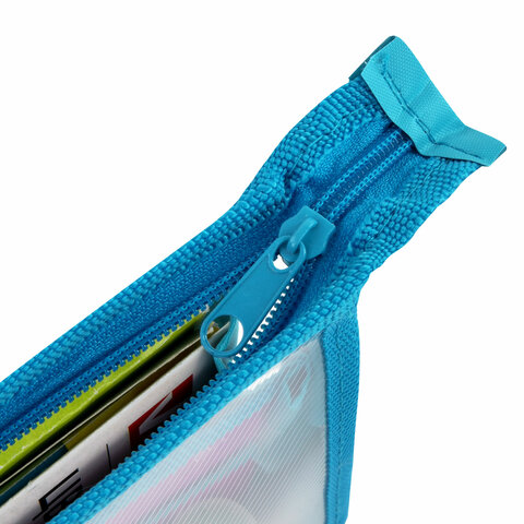 Папка для труда BRAUBERG А4, 2 отделения, пластик, молния сверху, органайзер, "Cup Cakes"